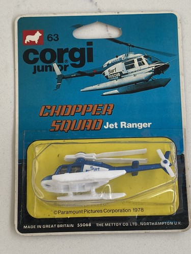 Corgi juniors chopper - corgi, '