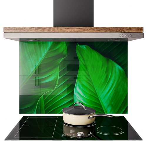 Glass splashback kitchen tile - glass,