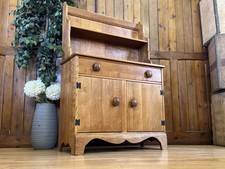 Vintage Solid Maple Small Dresser By Imperial Loyalists  Rustic Sideboard