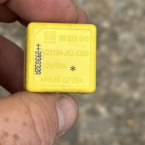 Vauxhall glow plug 70amp - vauxhall,