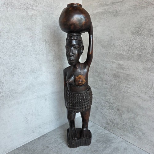 Vintage african hand - hand, carved