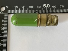 Rare Vintage Sewing Etui Brass
