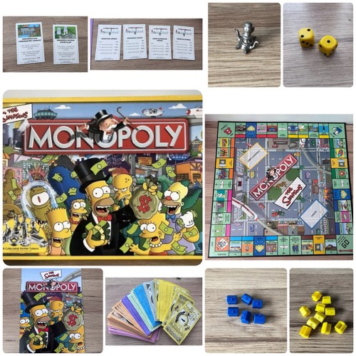 Simpsons monopoly parker - monopoly, by