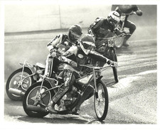 2 x 1980's SPEEDWAY Original Press Photographs