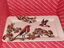 Emma bridgewater Christmas Birds in the Hedgerow Oblong plate - 1st Quality -New