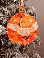 Set of Six Wooden Japanese