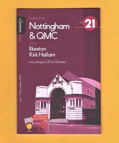 Trent barton bus timetable - barton,