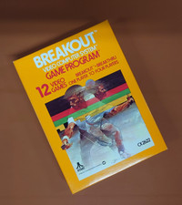 ATARI BREAKOUT CX2622 Cartridge Game NEW OLD STOCK Sealed Vintage Retro Gaming