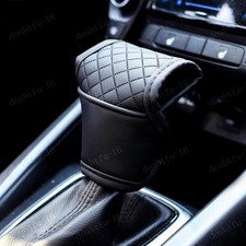 Car Gear Shift Cover Black PU