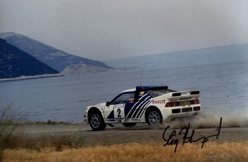 Genuine stig blomqvist signed - stig,