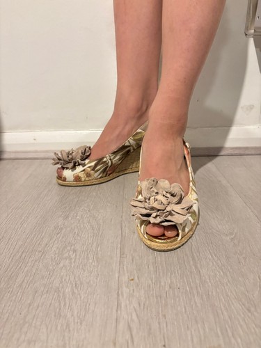 Hotter wedge sling - back, shoes