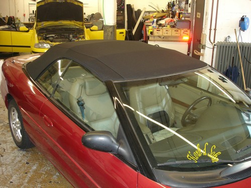 Chrysler convertible soft top - chrysler,