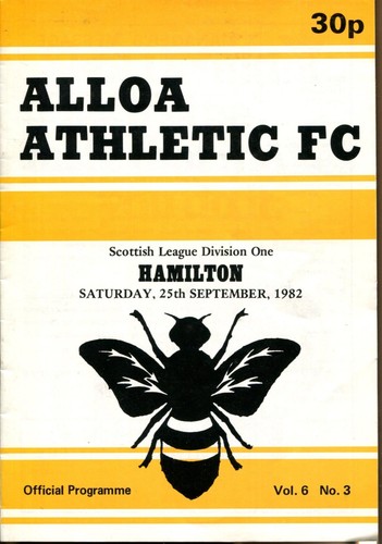 Alloa athletic hamilton - alloa,
