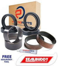 Fork Seals Dust Seals Bushes Suspension Kit for Suzuki VL800 Intruder 13-16