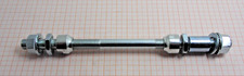 Axle 178 Mm M10x1 + Cone + Nut - Velo Solex Moped - 1A Quality Italy