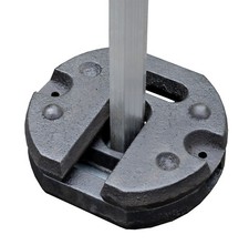 12kg gazebo steel weights set - 12kg, (set