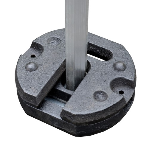 12kg gazebo steel weights set - 12kg,