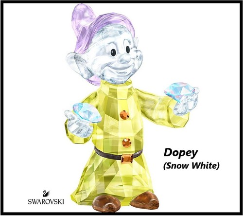 Swarovski dopey - dopey, (snow