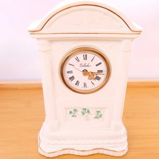 Vintage Belleek Mantel Clock