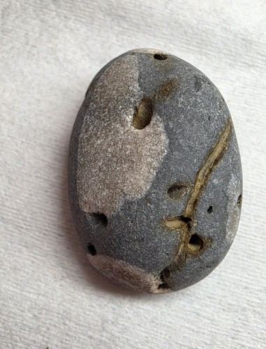 Amazing hag stone adder - stone,