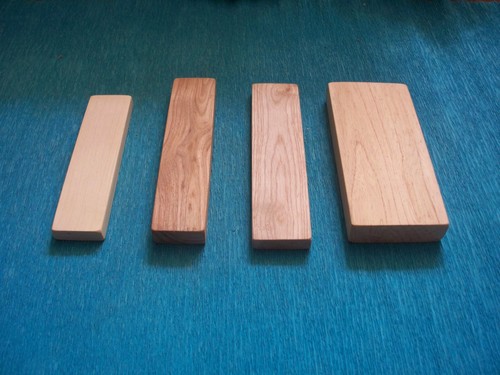 Wood craft blanks selection - wood,