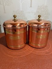 Set of  Vintage style Copper &