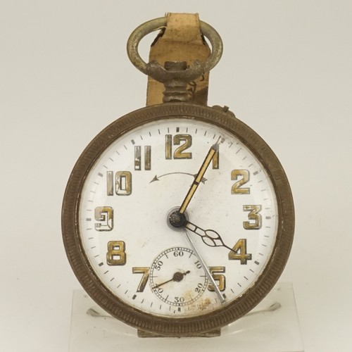 Rare alarm antique pocket - alarm,