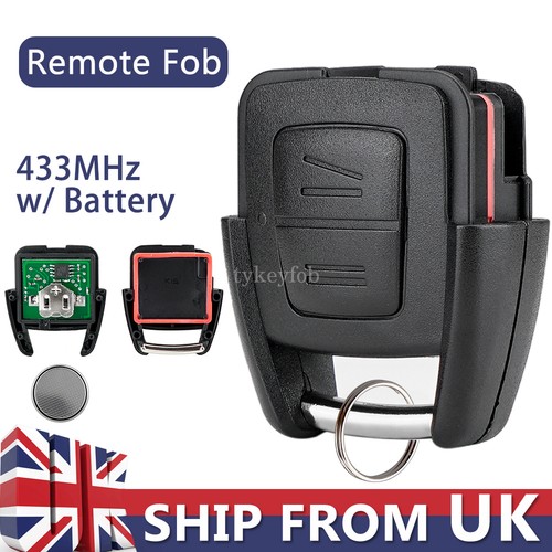 Remote key fob for - for, vauxhall