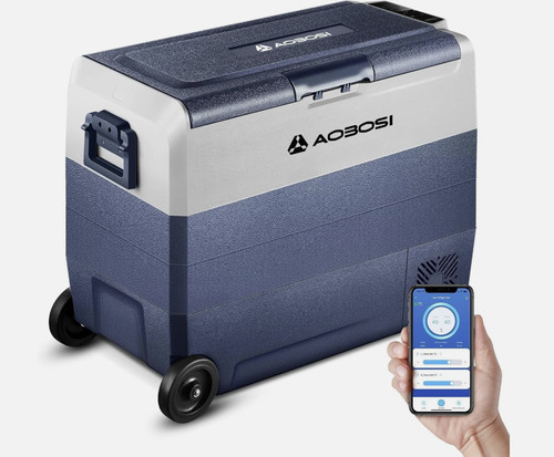 Portable car fridge freezer - car, fridge/freezer