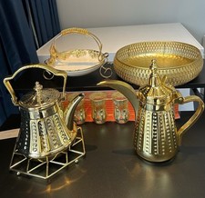 Gold Arabic Tea & Coffee Set
