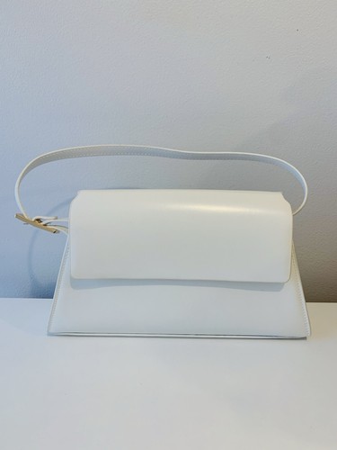 White shoulder bag handbag - h&m,