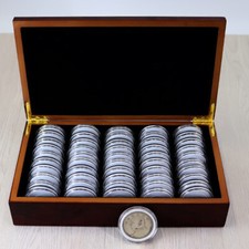 New 50Pcs 46MM Clear Coin