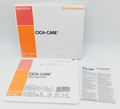 Cica care silicone gel sheet - silicone,