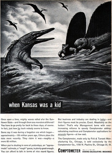 Comptometer when kansas was - was, a