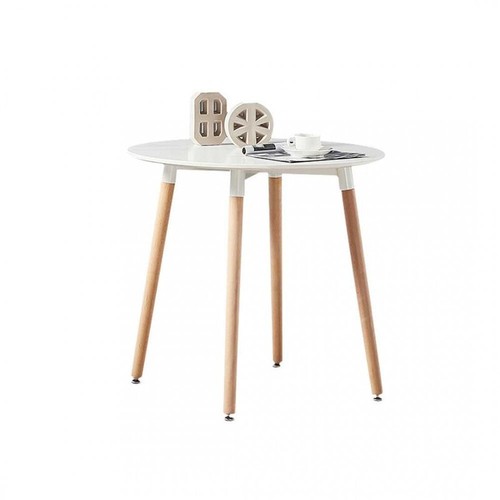 Halo round dining - table, black