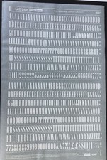 Letraset White 1647 42pt
