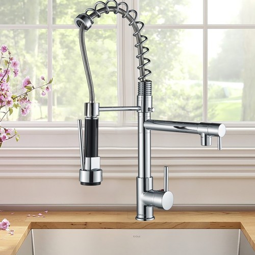 Chrome kitchen faucet - chrome,