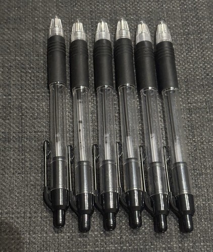 Job lot used black - pens,