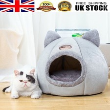 Large Cat Bed Cave Small Wool