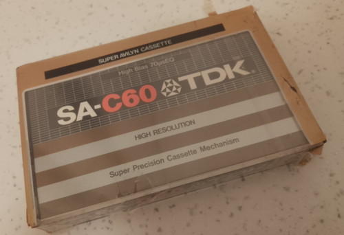 Tdk c60 chrome type ii - sa-c60,