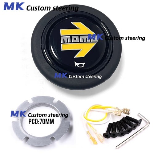 Momo black jdm sport steering - momo,
