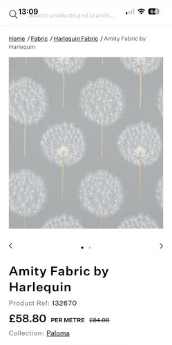Harlequin amity fabric linen - harlequin,