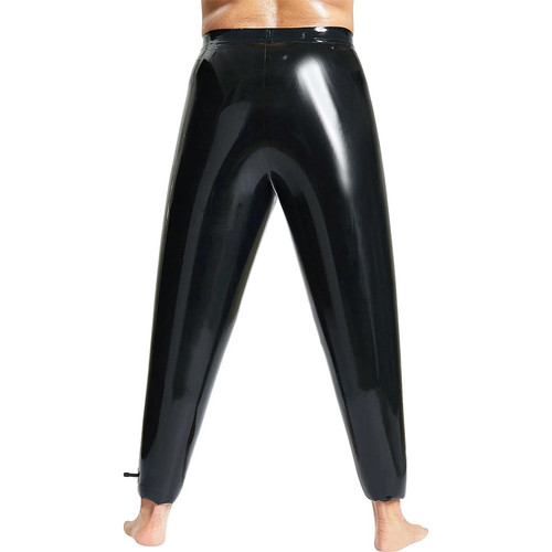 Men latex inflatable leggs - inflatable,
