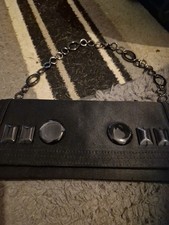 Jasper Conran Debenham Desiger Black Clutch Bag