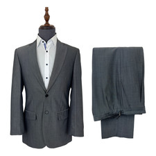 Mens Grey Wedding Suit 2 Piece