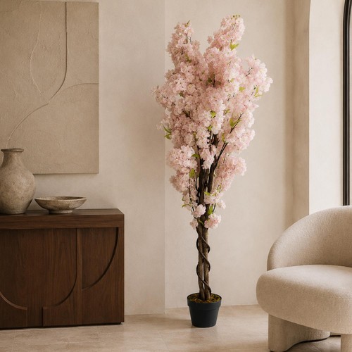 Artificial pink cherry - artificial,