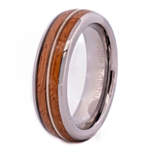 6mm silver tungsten carbide - 6mm,