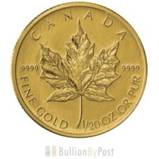 1/20oz Canadian Maple Leaf