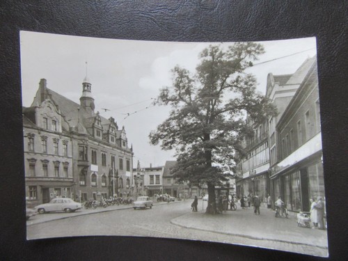 Postcard schönebeck town - postcard,