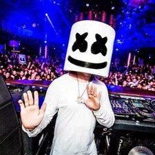 Marsh Mello-DJ Face Mask